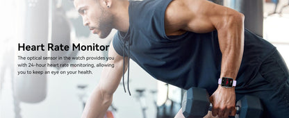 Smart Watch with Alexa Built-in 1.83" HD 2026 Health Fitness Tracker Bluetooth Calls and Notifications 120+ Sport Modes Heart Rate Sleep Monitor Fitness Watch IP68 Waterproof iPhone Android